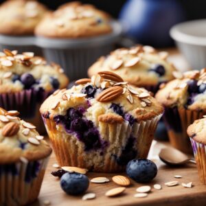 Blueberry Almond Muffins Recipe