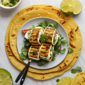 Delicious Indian Butter Paneer Tacos Recipe